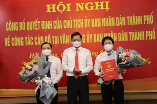 Hải Phòng kiện toàn nhiều chức danh của Thành ủy, UBND Thành phố