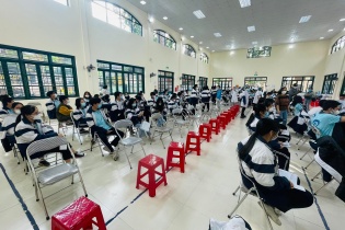 Những học sinh đầu tiên ở Hải Phòng được tiêm vaccine phòng Covid-19