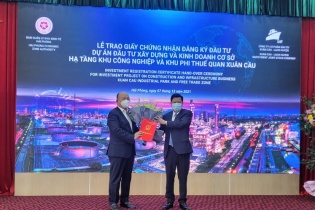 Hải Phòng có Dự án Khu phi thuế quan- Logistics và Công nghiệp Lạch Huyện 11.100 tỷ đồng