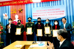 Báo Đầu tư đạt giải báo chí năm 2021 của Hội Nhà báo Hải Phòng