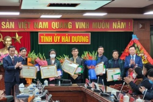 Hải Dương gặp mặt, biểu dương 15 doanh nghiệp nộp thuế tiêu biểu