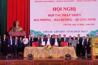 Hải Dương, Hải Phòng, Quảng Ninh hợp tác để phát huy vai trò đầu tàu, cực tăng trưởng, địa bàn động lực