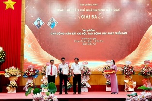 Quảng Ninh trao Giải báo chí năm 2021