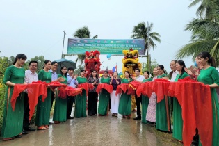 Nhựa Tiền Phong cùng nhóm Thiện nguyện Từ Tâm khánh thành 4 cây cầu mới tại Bến Tre