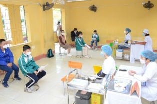 Xuất hiện biến thể BA.5, Hải Dương tăng cường tiêm chủng vaccine Covid-19
