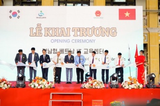Khai trương Trung tâm Giáo dục thông minh Gyeongsangnam tại Hải Phòng