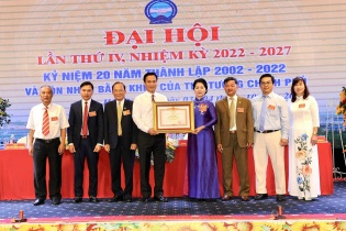 Hiệp hội Doanh nghiệp tỉnh Hải Dương đón nhận Bằng khen của Thủ tướng Chính phủ