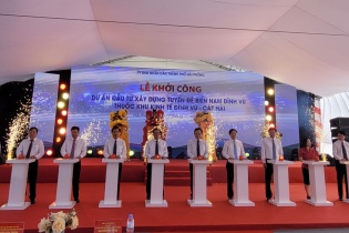 Hải Phòng: Khởi công xây dựng tuyến đê biển Nam Đình Vũ hơn 2.284 tỷ đồng