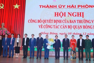 Hải Phòng có thêm nhiều lãnh đạo quận được bổ nhiệm