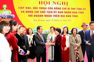 Hải Dương tiếp xúc, đối thoại với 550 doanh nhân