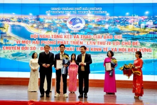 Báo Đầu tư đạt Giải C Giải báo chí “Vì một Hải Phòng phát triển” lần thứ IV