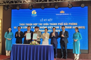 Hợp tác quảng bá du lịch giữa Hải Phòng với Vietnam Airline và Tiktok Việt Nam