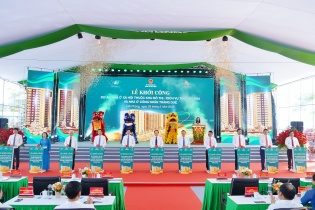 Hải Phòng khởi công xây khu nhà ở xã hội Evergreen Tràng Duệ 1.594 tỷ đồng
