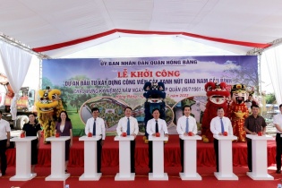 Hải Phòng có thêm Công viên cây xanh Nút giao Nam cầu Bính hơn 134 tỷ đồng