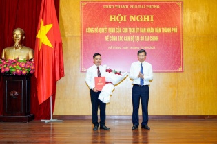 Hải Phòng bổ nhiệm hàng loạt cán bộ cấp sở, ban, ngành