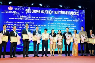 Hải Phòng tuyên dương 44 doanh nghiệp nộp thuế tiêu biểu 2022