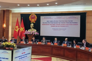 Hội thảo về Khu thương mại tự do và khu phi thuế quan tại Hải Phòng