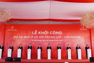 Khởi công dự án nhà ở xã hội có quy mô và hạ tầng tiện ích lớn nhất tại Hải Phòng