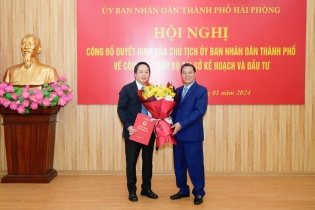 Hải Phòng có tân Giám đốc Sở Kế hoạch và Đầu tư