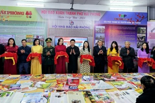 Hải Phòng: Khai mạc Hội báo Xuân Giáp Thìn 2024