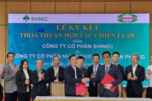 Shinec và Nhựa Tiền Phong ký kết hợp tác chiến lược