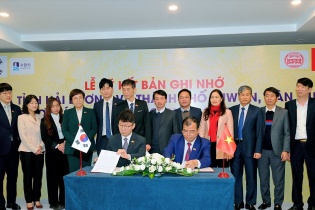 Hải Dương ký bản ghi nhớ hợp tác với TP. Suwon (Hàn Quốc)