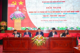 Hải Phòng đồng hành, thúc đẩy doanh nghiệp xuất nhập khẩu phát triển