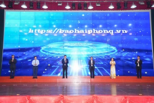 Khai trương Tòa soạn điện tử Báo Hải Phòng