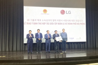 Bí thư Thành ủy Lê Tiến Châu: Mong muốn Tập đoàn LG tiếp tục mở rộng đầu tư vào “cứ điểm” Hải Phòng