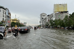 Hải Phòng tìm giải pháp cho nội đô không biến thành sông khi có mưa lớn, triều dâng