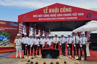 Khởi công Nhà máy công nghệ Chia Chang Việt Nam - giai đoạn 1 tại Hà Nam