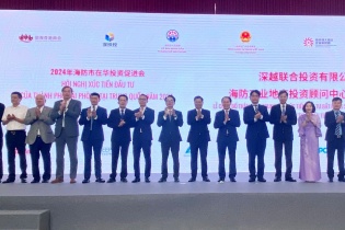 200 triệu USD vốn từ Trung Quốc đăng ký đầu tư vào Hải Phòng