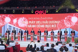 Khởi công nhà máy Deli Hải Dương 270 triệu USD tại KCN Đại An mở rộng
