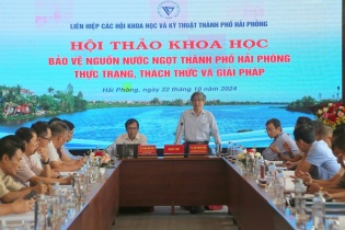 Tìm giải pháp bảo vệ nguồn nước ngọt tại Thành phố Hải Phòng