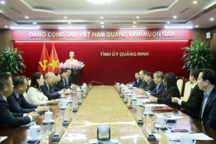Tập đoàn Xây dựng Thái Bình Dương (Trung Quốc) tìm hiểu đầu tư tại Quảng Ninh, Hải Phòng