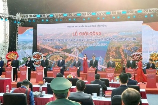 Hải Phòng khởi công xây dựng cầu Nguyễn Trãi qua sông Cấm, vốn hơn 6.235 tỷ đồng