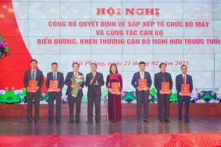 Ông Nguyễn Ngọc Tú giữ chức Giám đốc Sở Tài chính Hải Phòng
