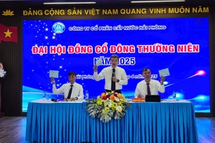ĐHĐCĐ Công ty Cấp nước Hải Phòng: Năm 2025 đặt mục tiêu lợi nhuận đạt 125,7 tỷ đồng