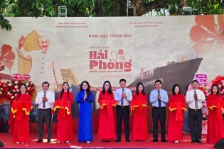 Trưng bày chuyên đề "Khắc ghi lời Bác" tôn vinh sự phát triển của Hải Phòng