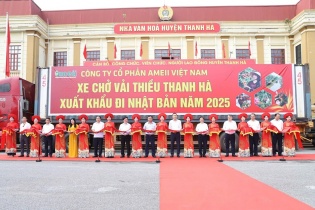 Hải Dương xuất khẩu lô vải thiều Thanh Hà đầu tiên của năm 2025