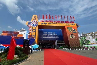 Hải Phòng khẳng định vị thế trung tâm động lực phát triển tại Triển lãm thành tựu đất nước