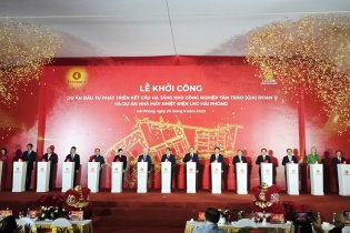 Thủ tướng dự lễ khởi công 2 dự án có quy mô 182.000 tỷ đồng tại Hải Phòng