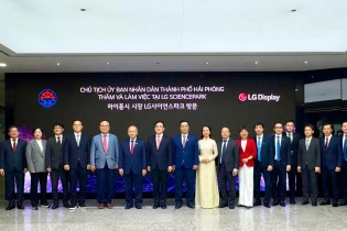 TP. Hải Phòng xúc tiến đầu tư và ký kết hợp tác chiến lược với Tập đoàn LG