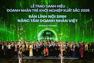 Phó thủ tướng Nguyễn Văn Thắng: Doanh nhân trẻ tiên phong kiến tạo bằng tri thức và đổi mới sáng tạo