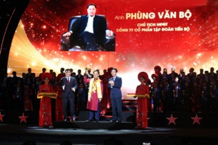 Chủ tịch Tập đoàn Tiến Bộ lọt Top 10 Sao Đỏ Việt Nam 2019