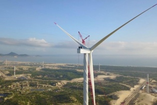 Trường Thành (TTA): Nhà máy phong điện Phương Mai 1 được công nhận vận hành thương mại 24MW