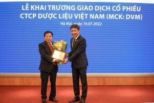 Vietmec chào sàn HNX, tân binh ngành dược liệu hút dòng tiền 