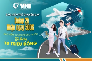 Bảo hiểm Hàng không (VNI) ra mắt sản phẩm bảo hiểm trễ chuyến bay