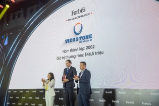 Vicostone được vinh danh trong Top 25 thương hiệu tiêu dùng cá nhân và công nghiệp dẫn đầu