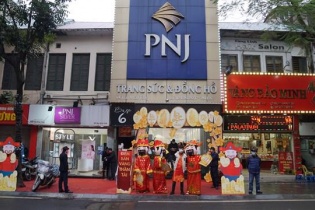 PNJ: Doanh thu mùa Tết tăng mạnh nhờ vàng 24K